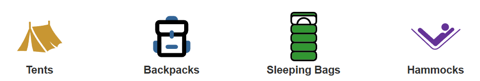 Screenshot of Product Categories